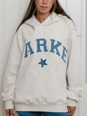 Parke Varsity Hoodie - Heather Grey Star XXL (Heritage)